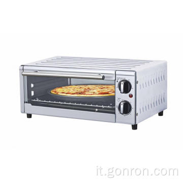 Forno per pizza elettrico in acciaio inox 15L